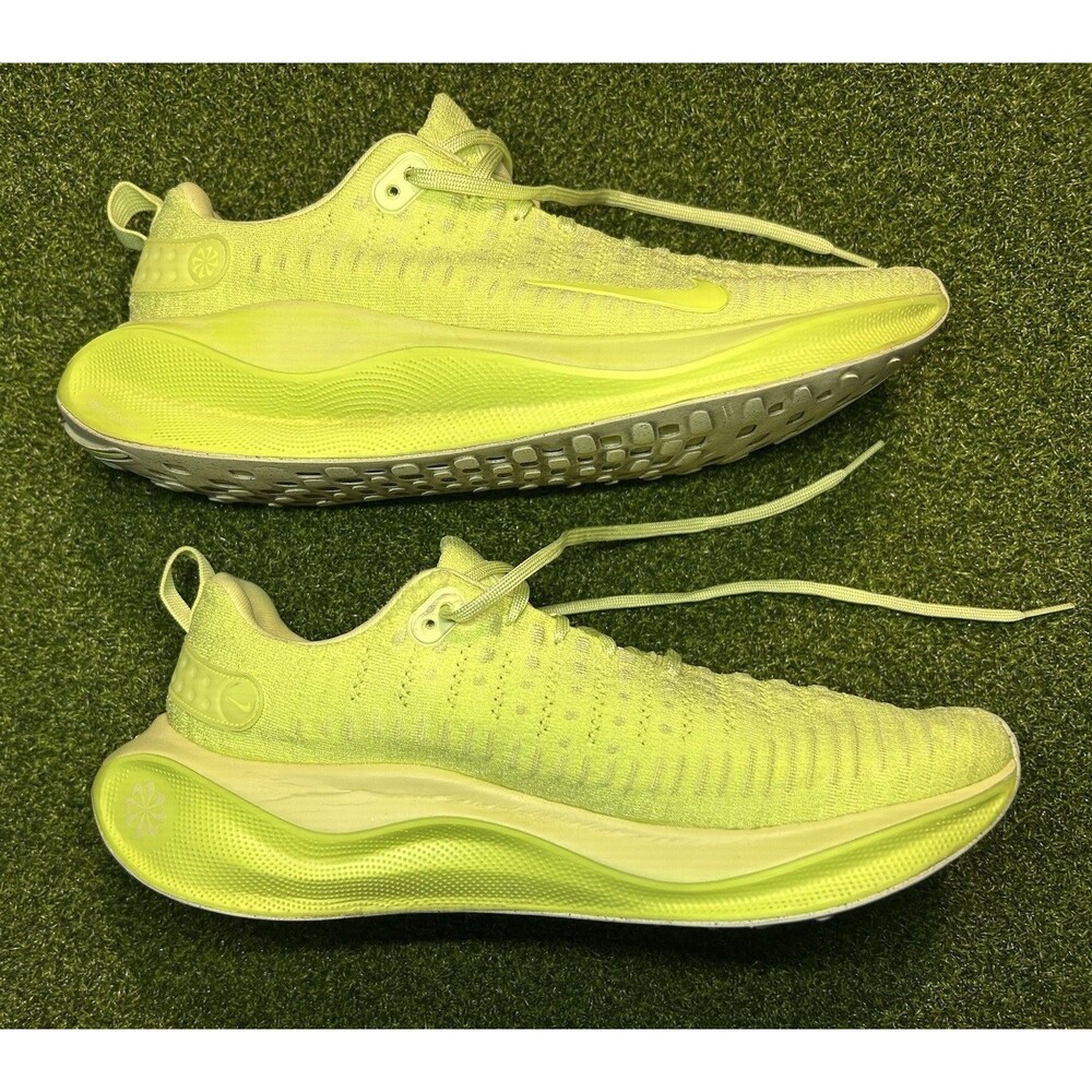 Nike Reactx Infinity Run 4 Volt-Barely Volt-Black Mens Size 11.5 DR2665-700 Shoe